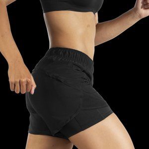 Brooks Chaser 5" 2-in-1 Running Shorts (Black - Medium)